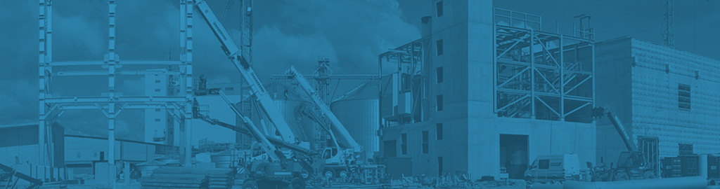 Industrial Banner - Blue