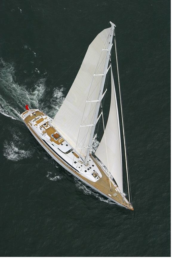 Mirabella V equipped with COMPAC birds eye view Mirabella V equipped with COMPAC birds eye view
