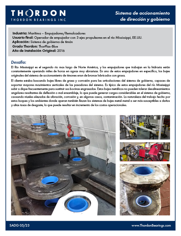 AppRef-Sistema de accionamiento de dirección y gobierno
