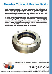 Thorseal Rudder Seal brochure