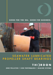 Seawater Lubricated Propeller Shaft Bearings