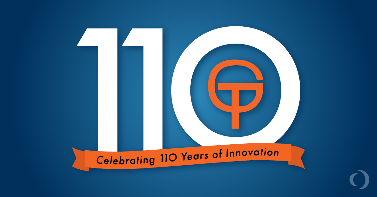 Thomson-Gordon Group 110 Years of Innovation Logo Thomson-Gordon Group 110 Years of Innovation Logo