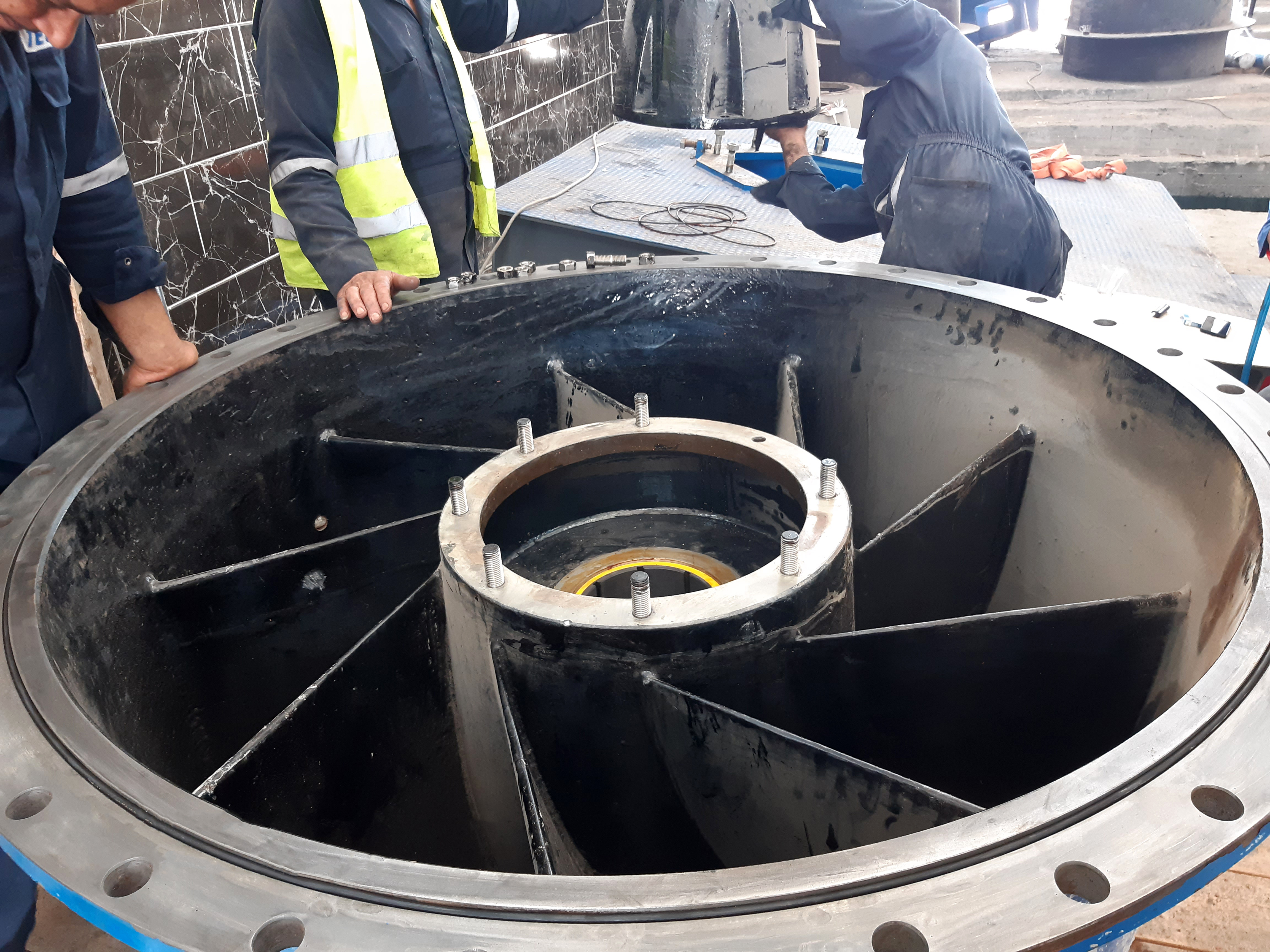 Thordon Composite Bearing Installed in SIGMA pump