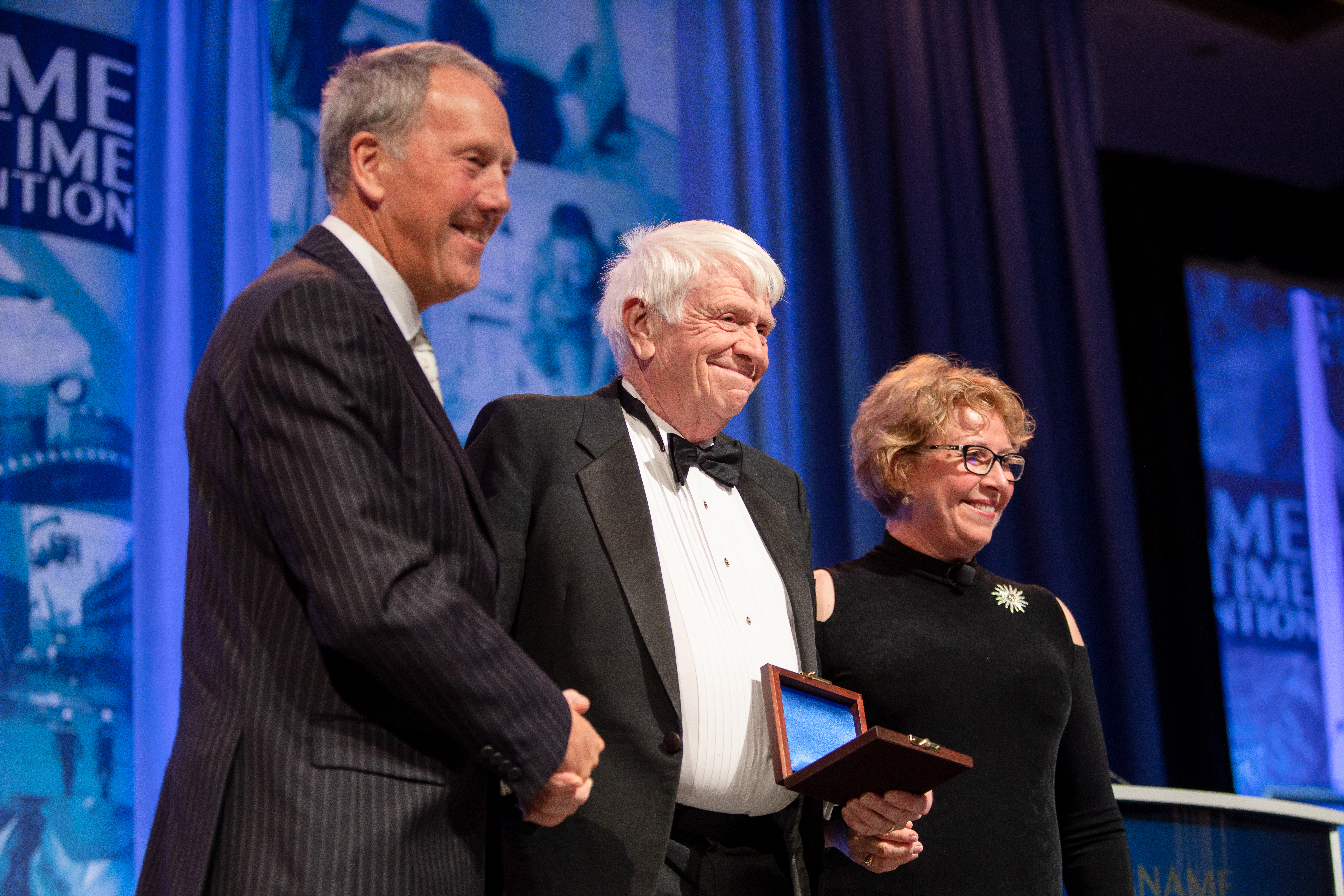 Sandy Receiving SNAME Award