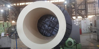 SXL Rudder Bearing being Machined