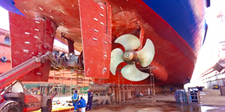 Daleela Vessel fitted with Thordon's SXL bearings